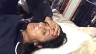 Telugu Aunty Enjoys Cum Face