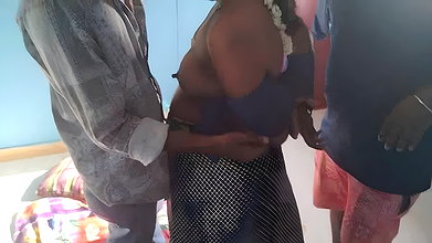 Unseen Tamil Aunty 3some Fuck2 Clip